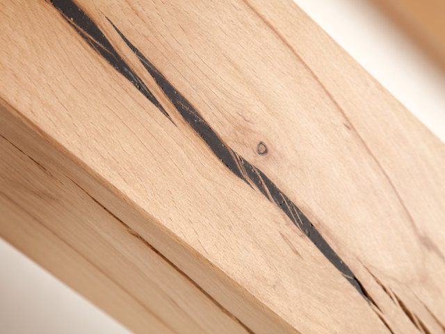 Balkenbett, metallfreie balkenbetten aus kernbuche von bettkonzept ... Betten holzbalken