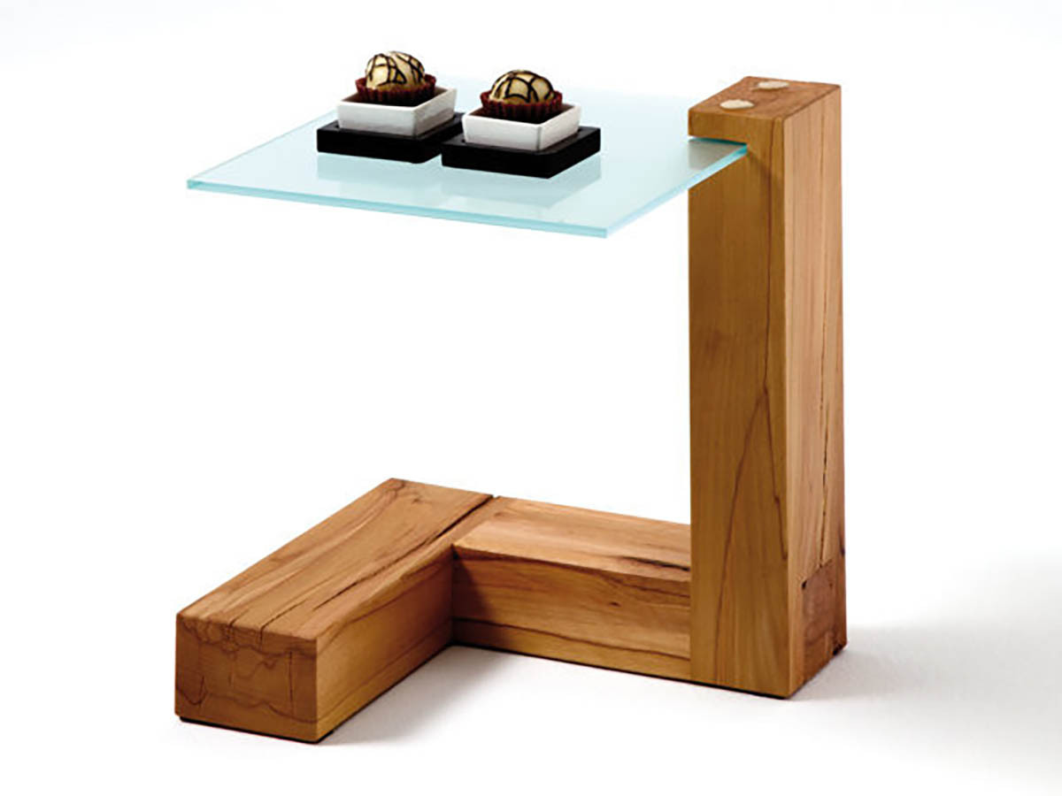Balkentisch_Z-Form_Kernbuche_Klarglas