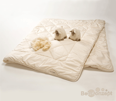 Schafschurwoll - Duo - Steppbett