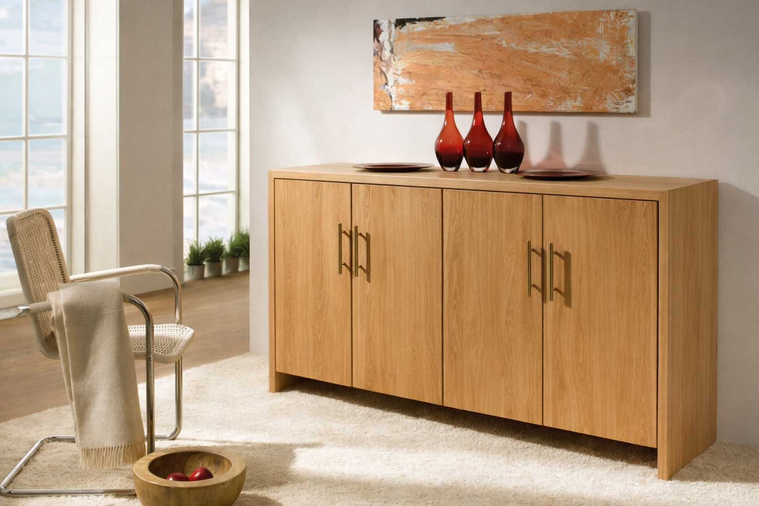 Sideboard 1 in Eiche, geölt