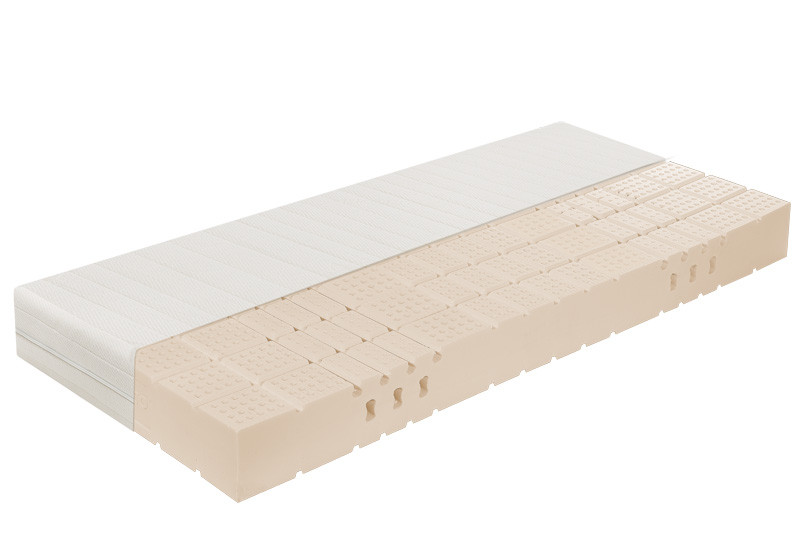 Elza Naturlatexmatratze Happy Morning Kern angeschnittener Bezug 3