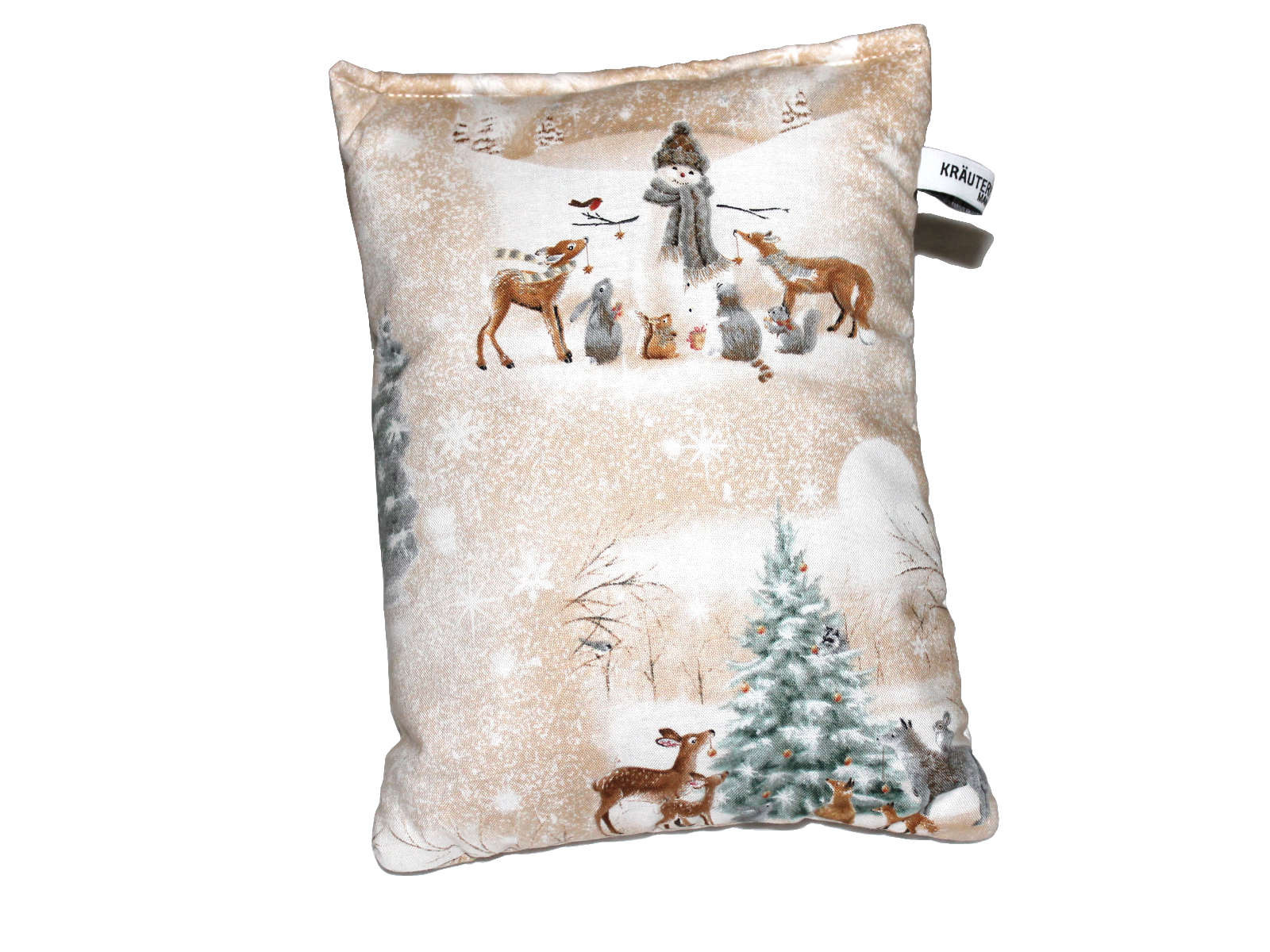 "Atme Dich frei" - Kräuterkissen - Wintermotiv