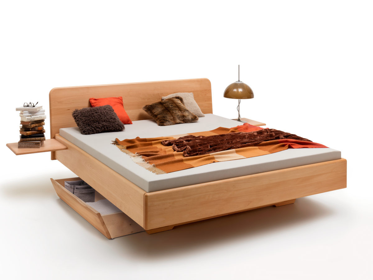 Massivholz Schwebebett Fulda