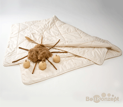 Kamelflaumhaar-Sommer-Steppbett-Frei