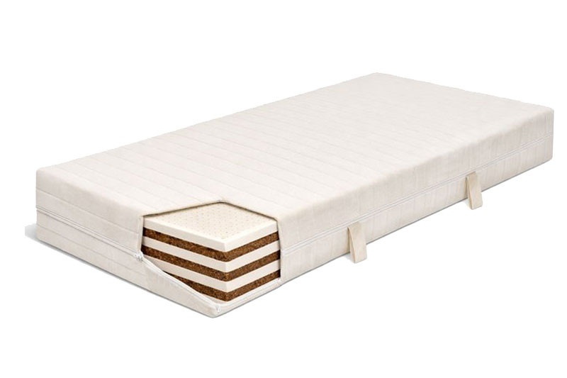 Naturlatex Kokosmatratze Vitrea 21_Bezug_Kern2