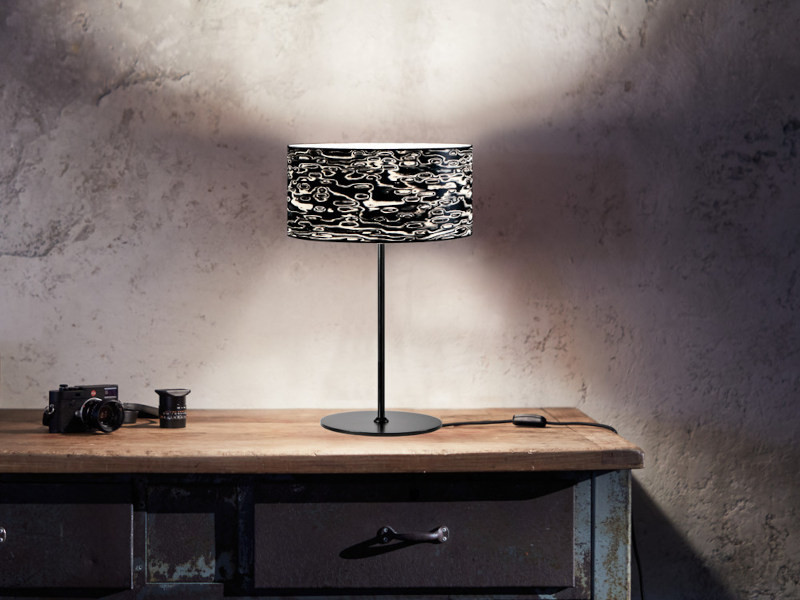 Arboreus 2 Tischlampe | Holz Furnier Nero Ambiente