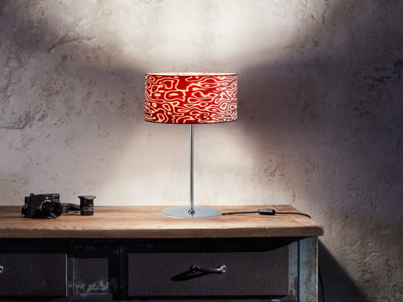Arboreus 2 Tischlampe | Holz Furnier Rosso Ambiente