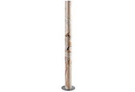 Stehlampe Columna in Weißperle