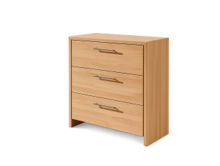 Highboard 3 in Buche, geölt, freigestellt 2