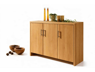 Eiche Kommode 2 freigestellt