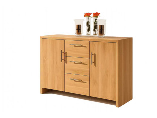 Kommode 6 Eiche, geölt, freigestellt