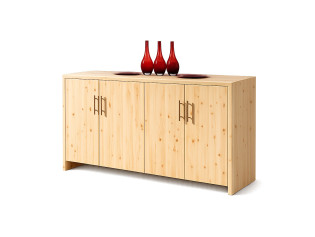 Zirben-Sideboard 1 freigestellt