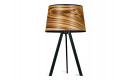 Attica Tischlampe | Holz Furnier Lampe Kernesche