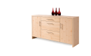 Zirben - Sideboard 2, unbehandelt, frei gestellt
