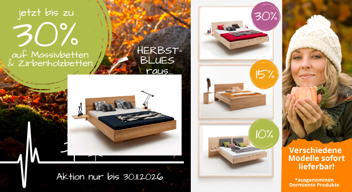 Zirbenholzbett_Massivholzbett_Herbstaktion_2026