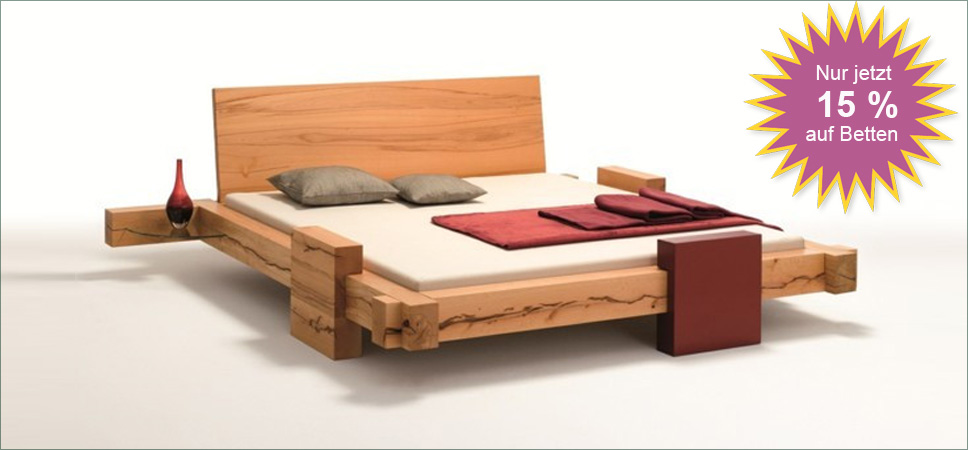 Balkenbett Hornungsburg Kernbuche