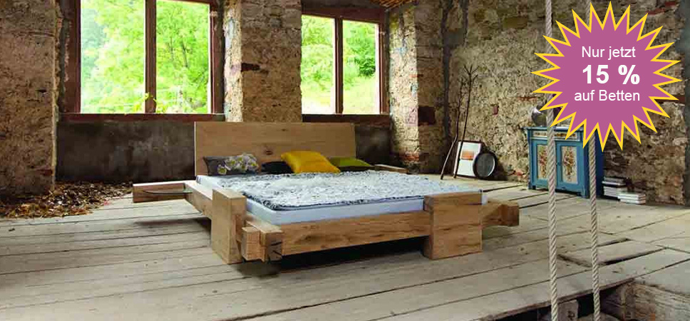 Balkenbett Hornungsburg Sumpfeiche