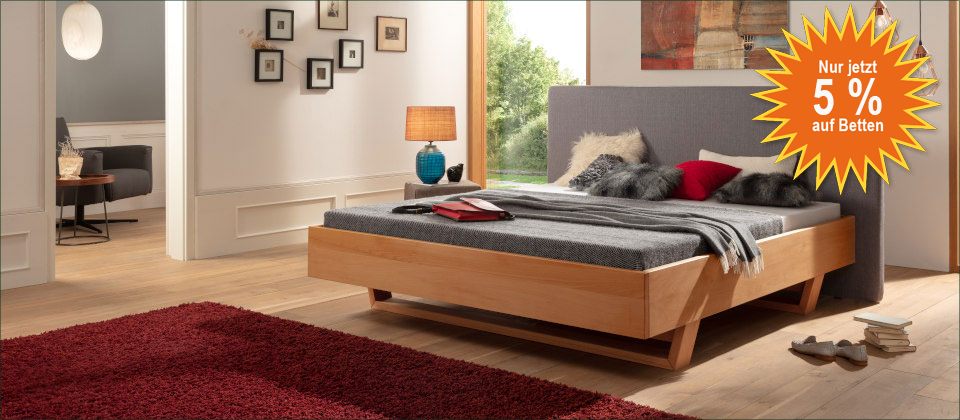 Metallfreies Boxspringbett Valka