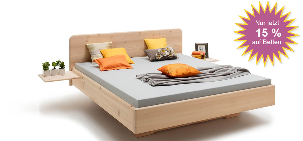 Zirbnenholz Schwebebett Innsbruck