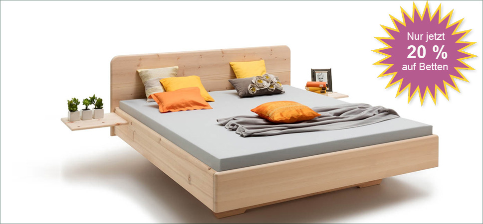 Zirbnenholz Schwebebett Innsbruck