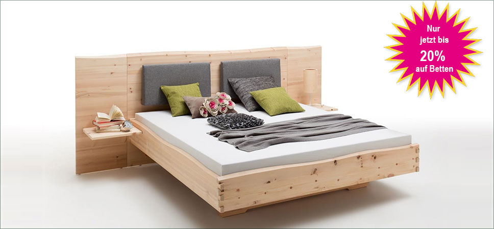 Zirbenschwebebett Wolkenstein