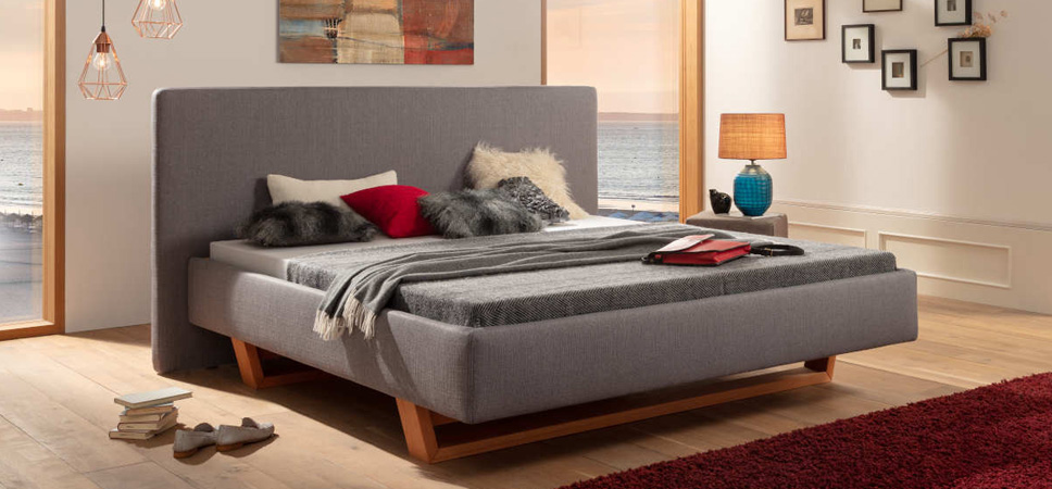Metallfreies Boxspringbett Valka