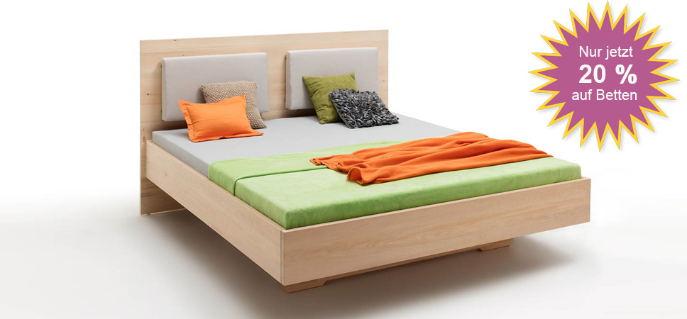 Zirbenholz Schwebebett Schneeberg