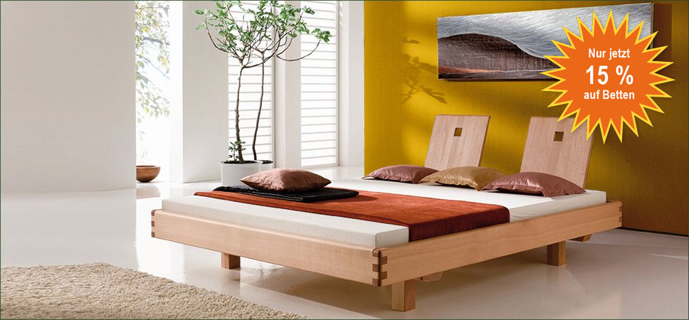 metallfreies Futonbett Plain 1