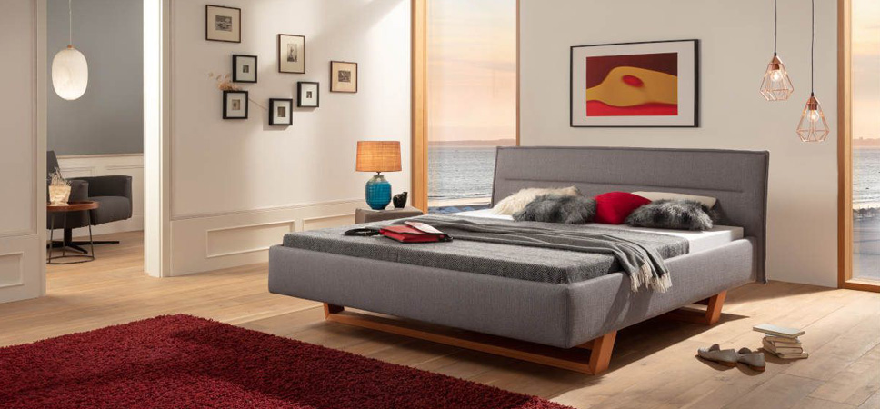 metallfreies Polsterbett Hafrun