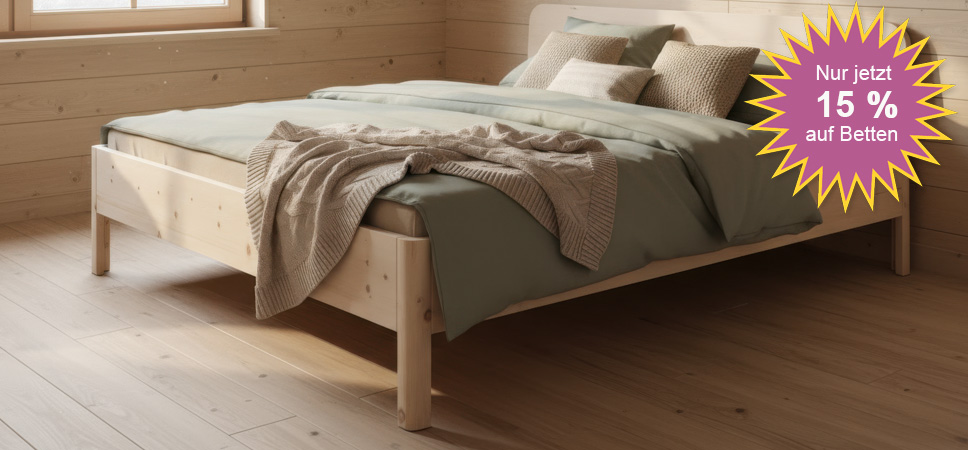 Zirbenholzbett Elin