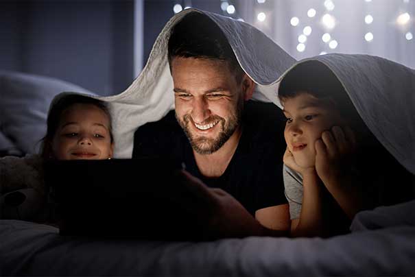 Bild: Familienbett