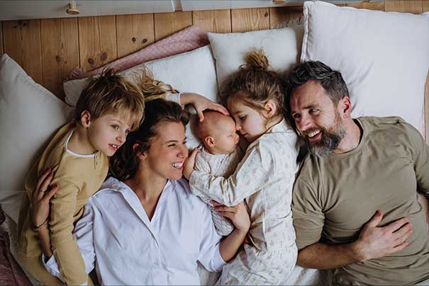 Bild: Familienbett