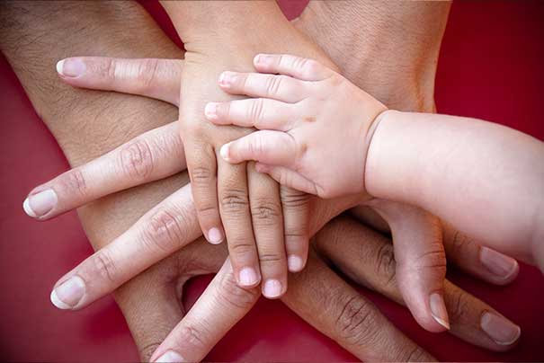 Bild: Familienbett gegen Trennungsängste