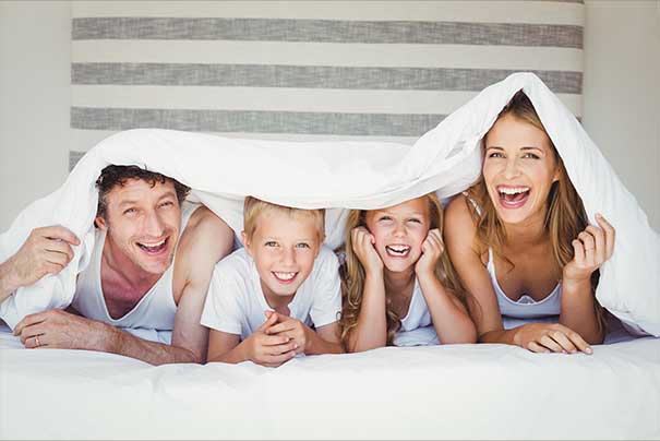 Bild: Familienbett