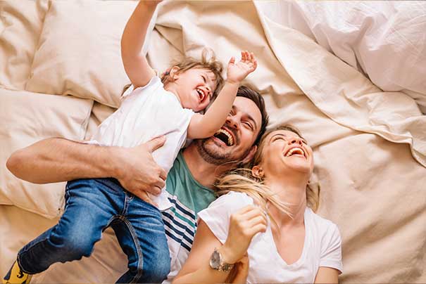 Bild: Familienbett