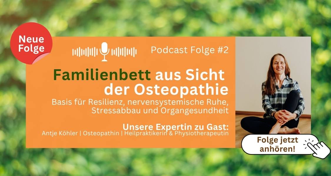 Bild: Familienbett aus Sicht der Ostheopathie