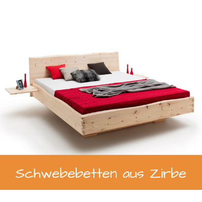 Schwebebetten aus Zirbe