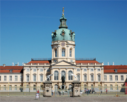 Das Schloss Charlottenburg in Berlin