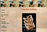 Website Screenshot Tree-Art-Gallery