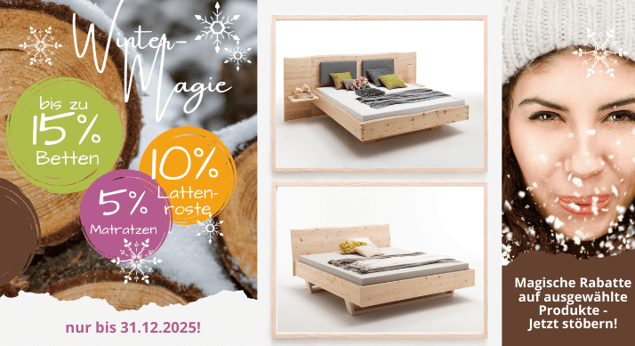 Zirbenholzbetten, Massivholzbett