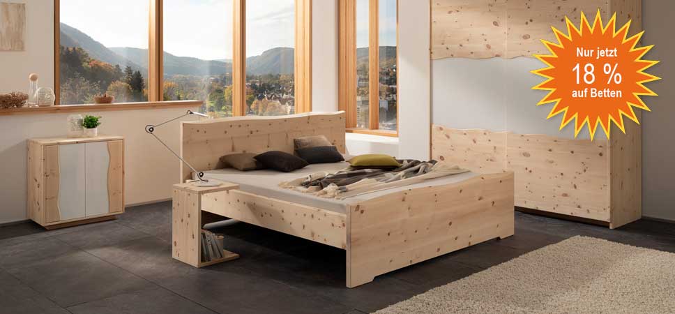 Zirbeholz Schlafzimmer San Nicolo